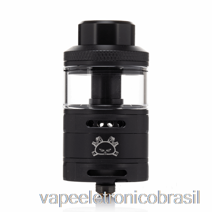 Vape Eletrônico Hellvape Fat Coelho 28mm Rta Preto C/logo Branco